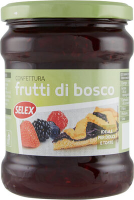 Confettura di frutti di bosco front packaging