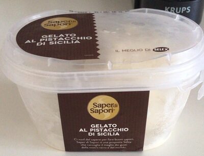 Gelato al pistacchio di Sicilia front packaging