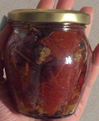 Involtini di pomodori secchi farciti con tonno front packaging