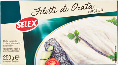 Filetti di orata surgelati