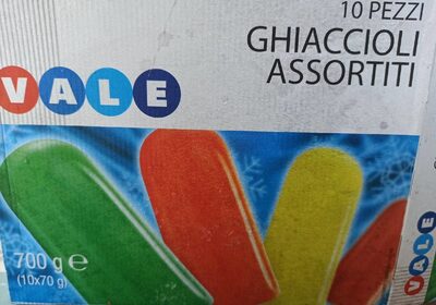 Ghiaccioli assortiti 10 pezzi