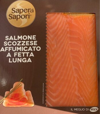 Salmone scozzese affumicato a fetta lunga