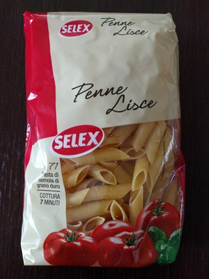 Penne Lisce, n. 71, pasta di semola di grano duro