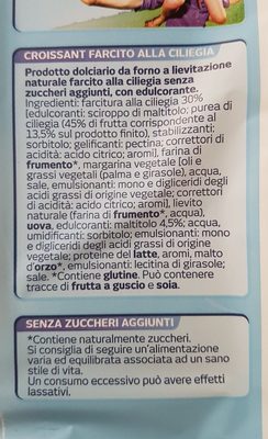 Vivi Bene ingredients label