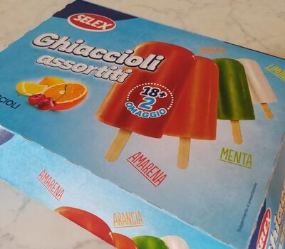 Ghiaccioli Assortiti front packaging