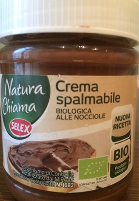 Crema spalmabile biologica al nocciole