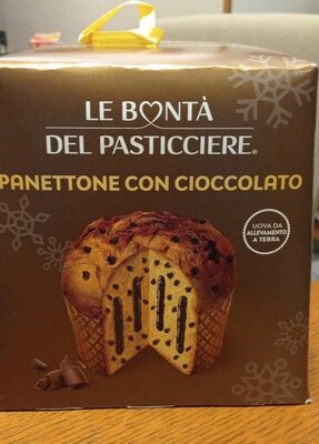 Panettone con cioccolato