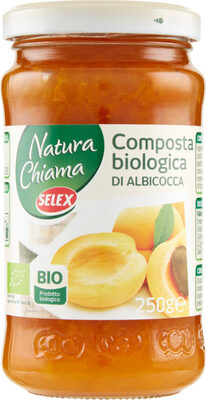 Natura chiama composta di albicocche biologica