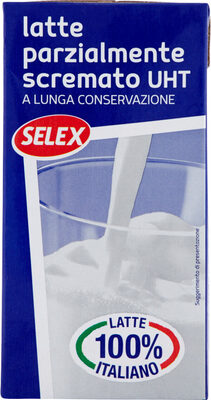 Latte uht parzialmente scremato