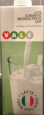 Latte scremato microfiltrato uht
