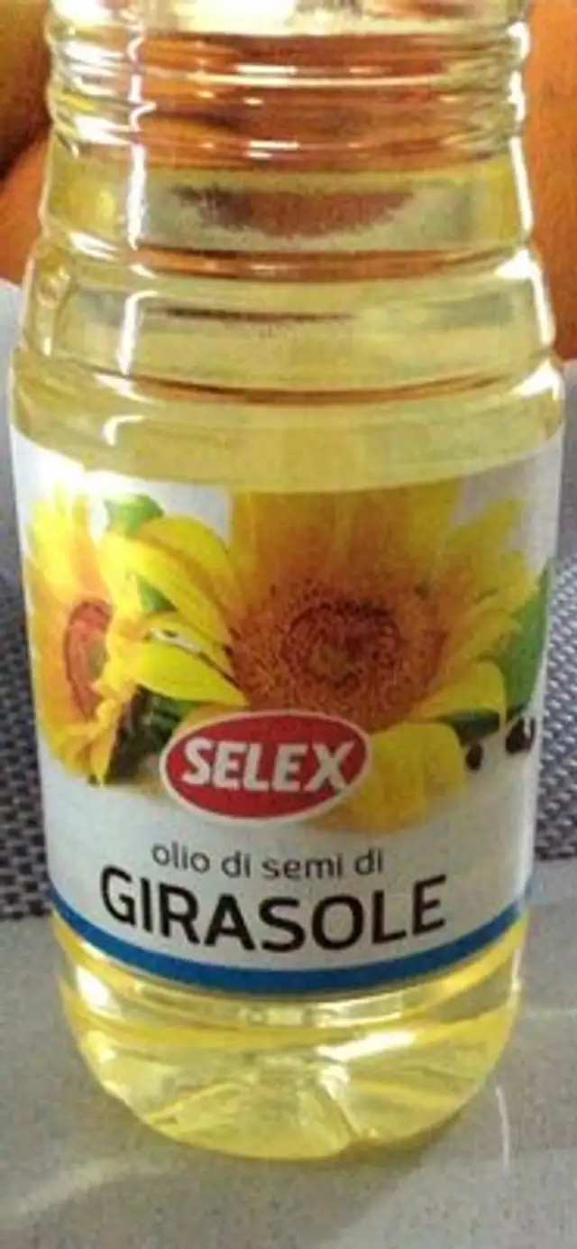 Olio di semi di girasole front packaging