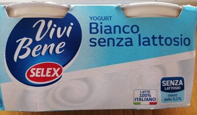 Yogurt bianco senza lattosio