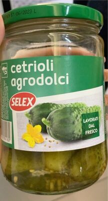 cetrioli agrodolci