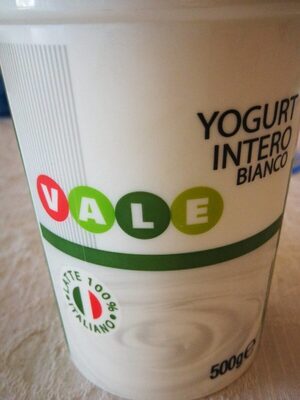 Yogurt intero bianco front packaging