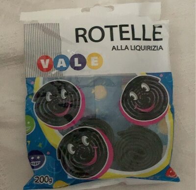 Rotelle alla liquirizia