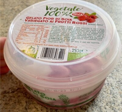 Gelato Fior di Soia Variegato ai frutti rossi