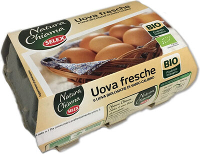 Uova biologiche 6pz