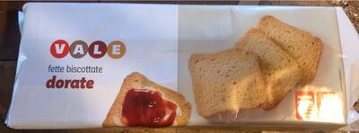 Fette biscottate dorate