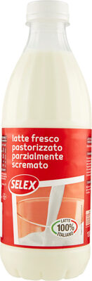 Latte fresco parzialmente scremato