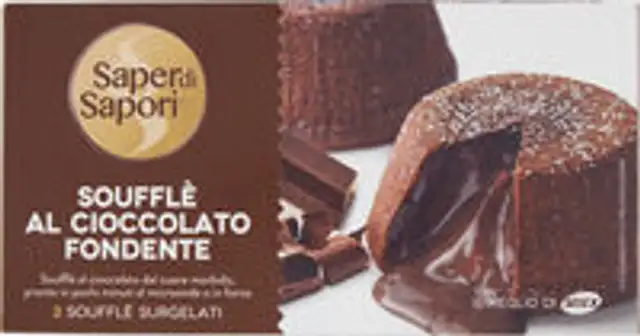Sape di sapori soufflè al cioccolato fondente surgelato