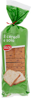Pane morbido cereali e soia a fette