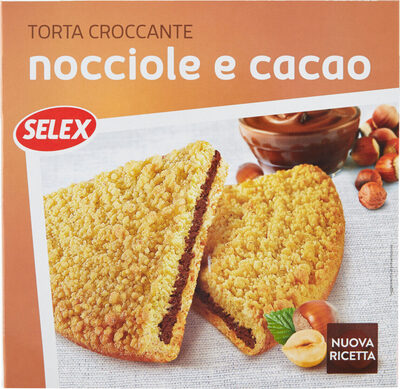 Torta crocante nocciole e cacao