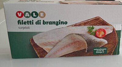 Filetti di branzino front packaging