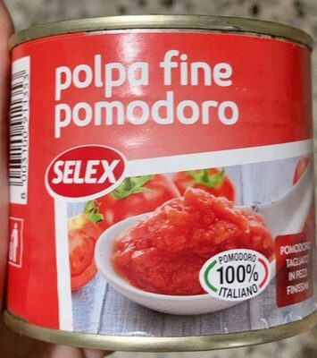 Polpa fine pomodoro front packaging