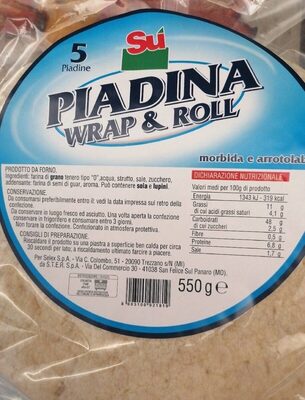Piadina wrap & roll