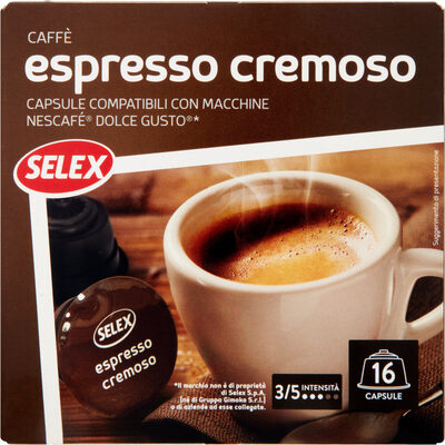 Caffè in capsule espresso cremoso pezzi