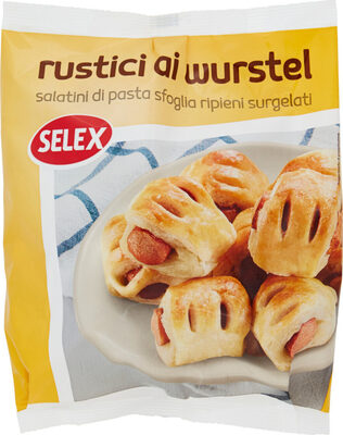 Salatini rustici ai wurstel dIGPasta sfoglia ripieni surgelati