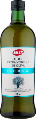 Olio extra vergine di oliva sapore delicato front packaging