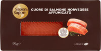 Sape di sapori cuore di salmone affumicato norvegese