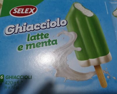 Ghiacciolo latte e menta
