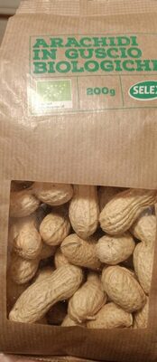 Arachidi in guscio biologiche