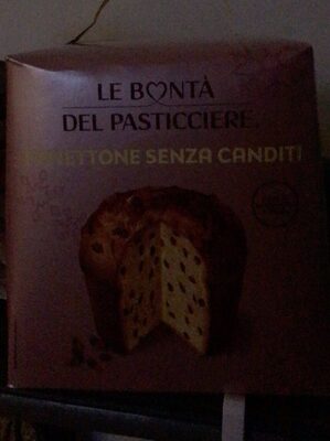 Panettone front packaging