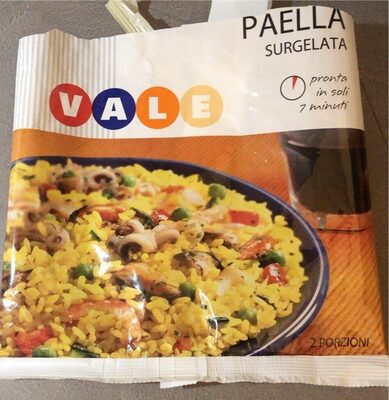 Paella surgelata