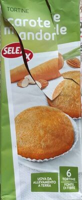 Tartine carotte e mandorle front packaging