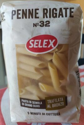 penne rigate n. 32 front packaging