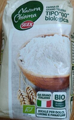 Farina di grano tenero tipo "00" front packaging