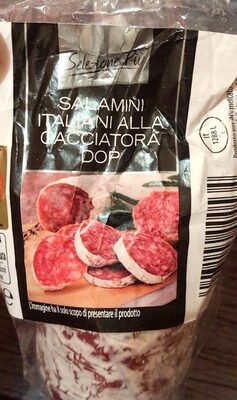 Salamini italiani alla cacciatora dop front packaging
