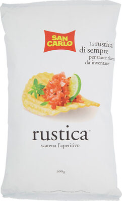 Patatine Rustica front packaging
