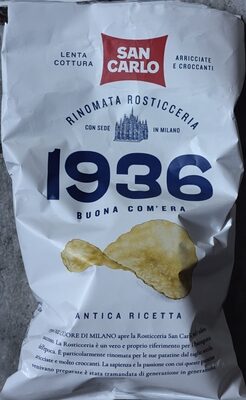 Patatine 1936 antica ricetta