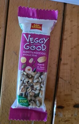 Veggy good - barretta nocciole avena e semi