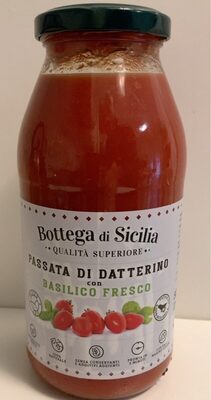 Passata di datterino con basilico fresco