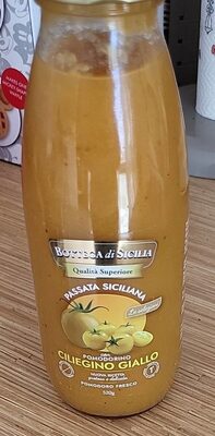 Passata con ciliegino giallo