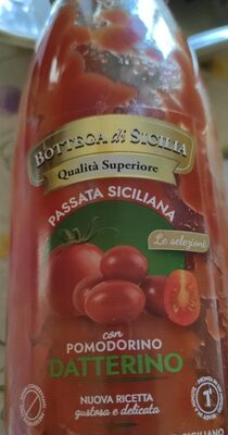 Passata siciliana di pomodoro datterini