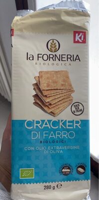Craker di farro biologici