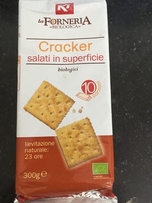 Cracker salati in superficie