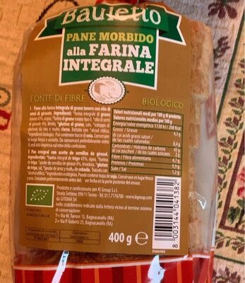 Bauletto front packaging